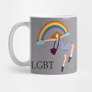 The girl LGBT Mug